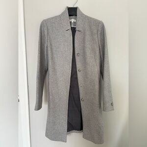 Apriori Gray Wool Coat